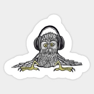 Owl music Sticker